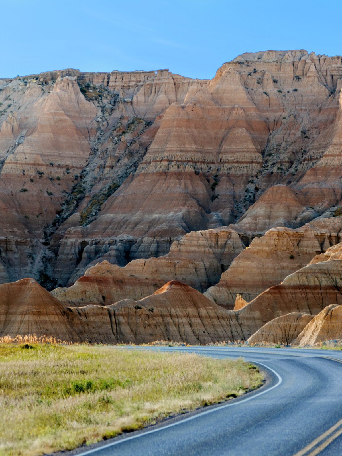 a canyon with a mountain in the background
